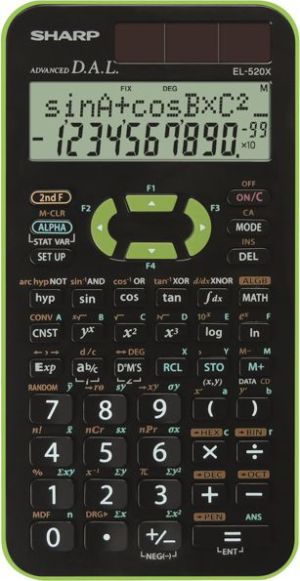 Kalkulator Sharp EL-520XGR 1