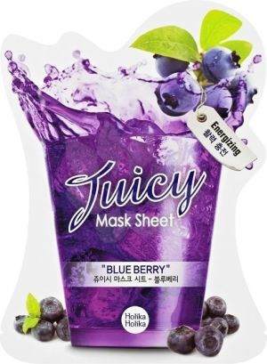 Holika Holika Juicy Mask Sheet Maska w płacie Blue Berry energizująca 1szt 1