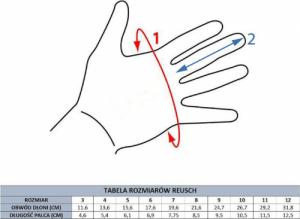 Reusch Dziecięce rękawice narciarskie Reusch ALAN : Rozmiar - 6 2