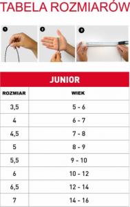 Reusch Rękawice narciarskie dziecięce Reusch Alan Junior : Rozmiar - 5 7