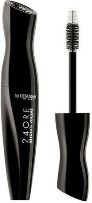 Deborah Milano 24 Ore Absolute Volume Mascara Waterproof tusz do rzęs 01 Black 12ml 1