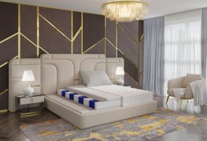 Tompol Materac 160x200 kieszeniowy sprężynowy PREMIUM ProRocket 20 cm z pokrowcem 3