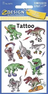 Zdesign Tatuaże dla dzieci - Dinozaury 1