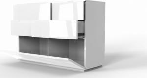 AMD Meble Komoda Ola, nowoczesna biała PRODUCENT 3