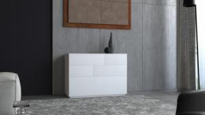 AMD Meble Komoda Ola, nowoczesna biała PRODUCENT 5