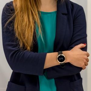 Smartwatch Forever SB-310 Różowe złoto Granatowy  (GSM022157) 5