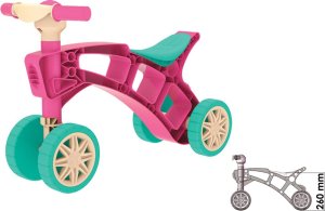 Rowerek biegowy Technok czterokołowy (2 kółka z przodu) TechnoK 3824 p3 mix cena za 1szt. 2