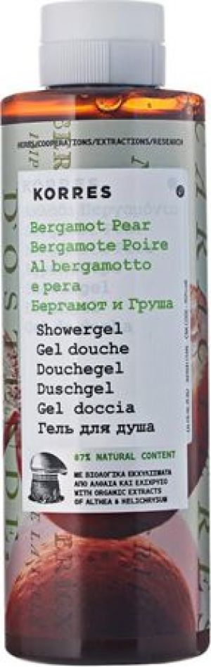 Korres Bergamot Pear Showergel żel pod prysznic o zapachu bergamotki i gruszki 250ml 1