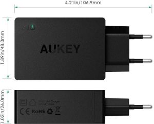 Ładowarka Aukey PA-U35 3x USB-A 6 A (PA-U35) 5