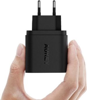 Ładowarka Aukey USB 2A 18W 1xUSB Quick Charge 2.0 2A 18W Czarna (PA-U28) 4
