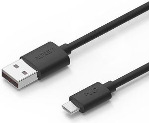 Kabel USB Aukey Wtyczka prosta USB-A - microUSB 2 m Czarny (CB-D9) 1