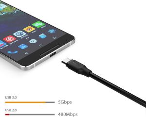 Kabel USB Aukey Zestaw 3 kabli USB-C 1m (CB-CMD3) 5