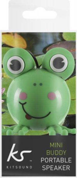 Głośnik KitSound Buddy przewodowy żabka (KW KSNMBFRG) 2