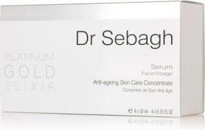 Dr Sebagh Platinum Gold Elixir Serum - odmładzające serum do twarzy 4x10ml 3