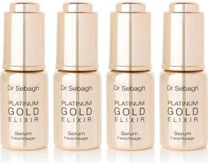 DR SEBAGH Platinum Gold Elixir Serum - odmładzające serum do twarzy 4x10ml 1