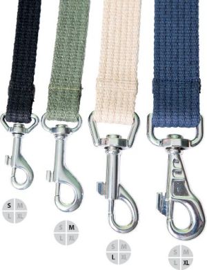 Ami Play Smycz regulowana Easy Fix Cotton XL 160-300 x 3cm Czarny 3