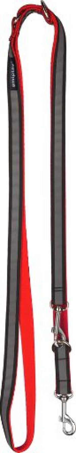Ami Play Smycz regulowana 6 in 1 Shine XL 100-200 x 2,5cm czerwony 1