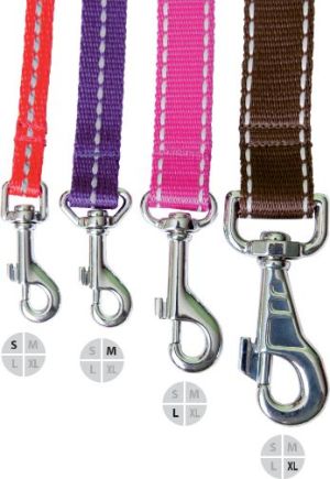 Ami Play Smycz regulowana 6 in 1 Reflective XL 100-200 x 2,5cm Brązowy 3