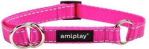 Ami Play Obroża półzaciskowa Reflective XL 40-60 [b] x 2,5cm Rózowy 1