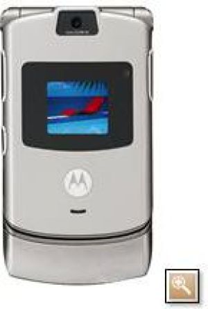 Telefon komórkowy Motorola V3 RAZR Srebrna 1