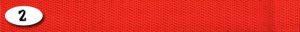 Ami Play Smycz Basic XL 150 x 2,5cm czerwony 1