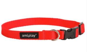 Ami Play Obroża regulowana Basic XL 45-70 [b] x 2,5cm czerwony 1