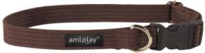 Ami Play Obroża regulowana Cotton XL 45-70 [b] x 3cm Brązowy 1