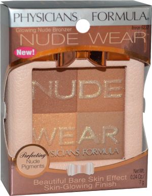 Physicians Formula Nude Wear Glowing Nude Bronzer - rozświetlający puder brązujący 7g 2