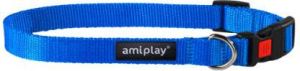 Ami Play Obroża regulowana z blokadą Basic L 35-50 [b] x 2cm Niebieski 1