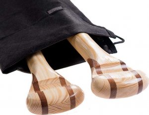 John Paddle Pagaj drewniany dla dzieci z pokrowcem 100 cm 2 szt. 4