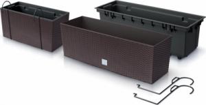 Prosperplast Doniczka z hakami Rato Case DRC400W umbra 2