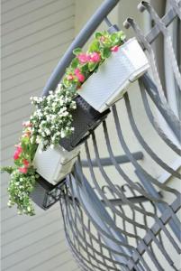 Prosperplast Doniczka z hakami Ratolla Case DRL600PW antracyt 2