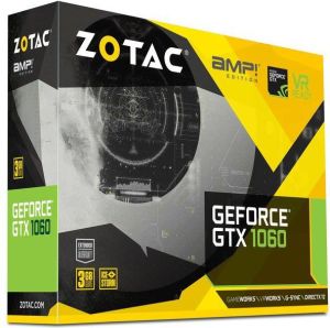 Karta graficzna Zotac GeForce GTX 1060 AMP 3GB GDDR5 (192 Bit) HDMI, DVI, 3xDP, BOX (ZT-P10610E-10M) 6