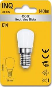 INQ Żarówka LED E14 1,7W 140lm - T22 4000K (neutralna-biała) - LS110NW INQ 1