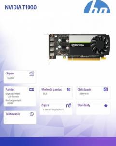 Karta graficzna HP Quadro T1000 8GB GDDR6 (5Z7D8AA) 2