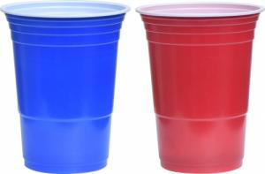 vidaXL Zestaw do Beer Ponga stołowego, 0,5 L, plastik 6