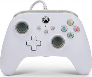 Pad PowerA przewodowy Xbox Series PC biały (1519365-01) 1