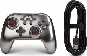 Pad PowerA przewodowy Super Mario Silver (1517917-01) 10