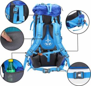 Plecak turystyczny Artnico HW296 80 l Niebieski 7