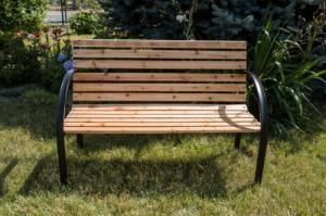 Gardenic Ławka ogrodowa parkowa Gardenic MF515000 drewniana 3