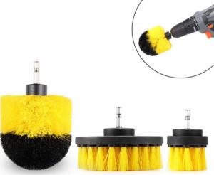 Retoo SZCZOTKI SPRZĄTAJĄCE NA WIERTARKĘ WKRĘTARKĘ 3szt 13