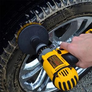 Retoo SZCZOTKI SPRZĄTAJĄCE NA WIERTARKĘ WKRĘTARKĘ 3szt 5