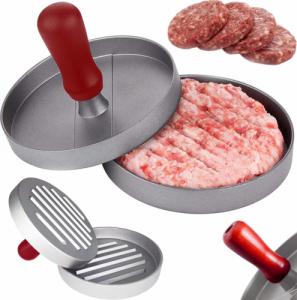 Retoo PRASA FORMA DO HAMBURGERÓW BURGERÓW KOTLETÓW GRILL 2