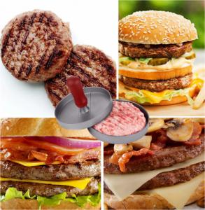 Retoo PRASA FORMA DO HAMBURGERÓW BURGERÓW KOTLETÓW GRILL 4