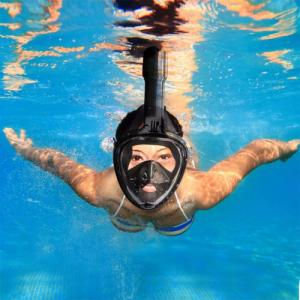 Retoo Maska Do Nurkowania Składana Pełnotwarzowa S/M 4