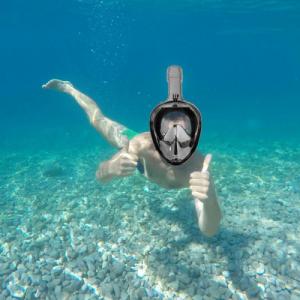 Retoo Maska Do Nurkowania Składana Pełnotwarzowa S/M 7