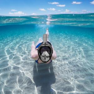 Retoo Maska Do Nurkowania Składana Pełnotwarzowa S/M 9