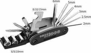 Retoo Zestaw Kluczy Rowerowych Roweru Imbus Klucz 16W1 16