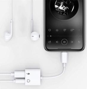 Adapter USB Retoo PRZEJŚCIÓWKA LIGHTNING JACK IPHONE 7 8 X ADAPTER 8