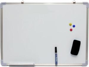 Retoo TABLICA SUCHOŚCIERALNA MAGNETYCZNA BIAŁA 60x45 cm 2